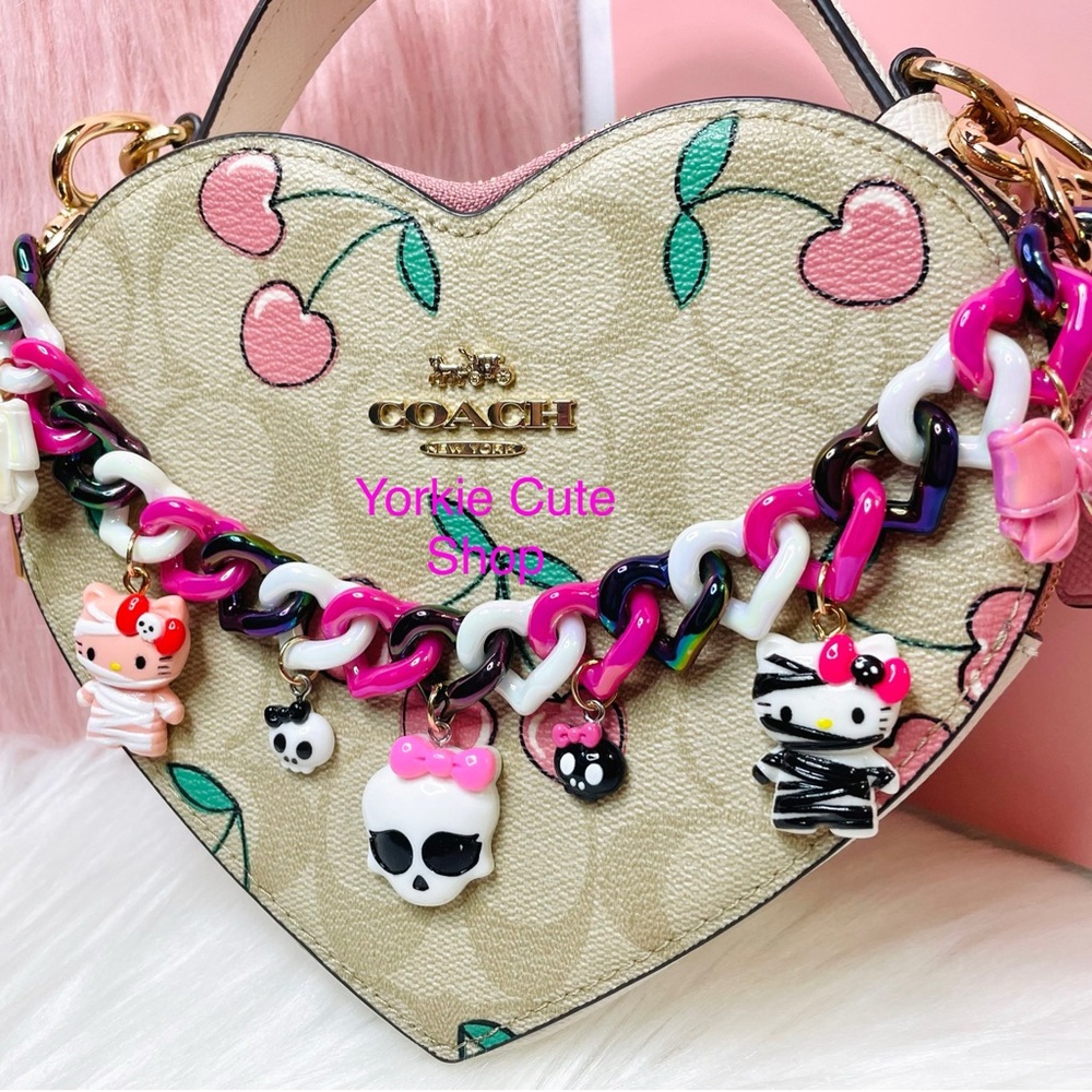 New Hello Kitty Mummy Halloween Themed Charm Chain for Purse/Bag/Tote